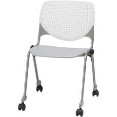 KFI Kool Caster Chair-Perforated Back (CS2300B8S13)