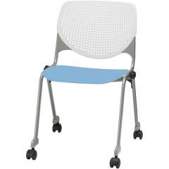 KFI Kool Caster Chair-Perforated Back (CS2300B8S35)