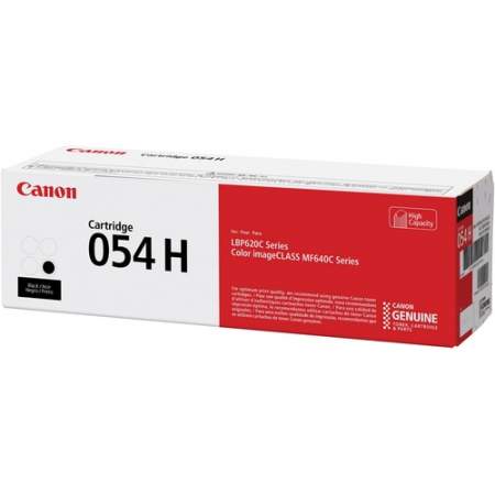 Canon 054H Original Toner Cartridge - Black (CRTDG054HBK)