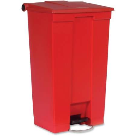 Rubbermaid Commercial Step On Container (614600RED)