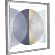 Lorell Circle Design Framed Abstract Art (04475)