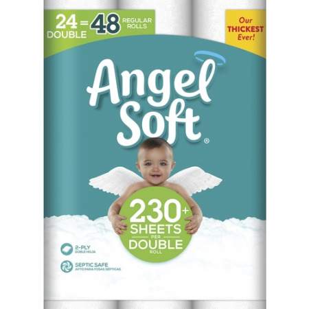 Angel Soft Double-Roll Toilet Paper (79176)