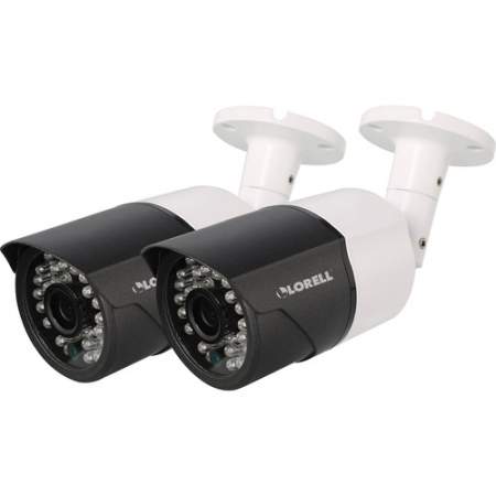 Lorell 5 Megapixel HD Surveillance Camera - 2 Pack - Bullet (00222)