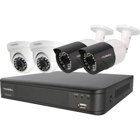 Lorell Weatherproof 5 Megapixel Security System - 2 TB HDD (00221)