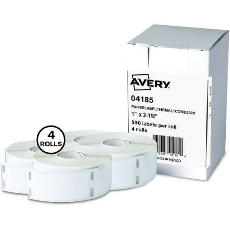 Avery Direct Thermal Roll Labels (04185)