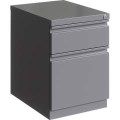 Lorell 20" 2-drawer Box/File Steel Mobile Pedestal (00054)