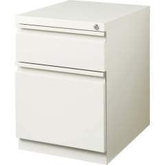 Lorell 20" 2-drawer Box/File Steel Mobile Pedestal (00051)