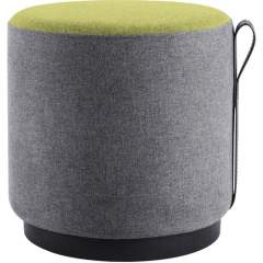 Lorell Contemporary Seating Round Foot Stool (86937)