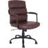 Lorell SOHO Collection High-back Leather Chair (68572)