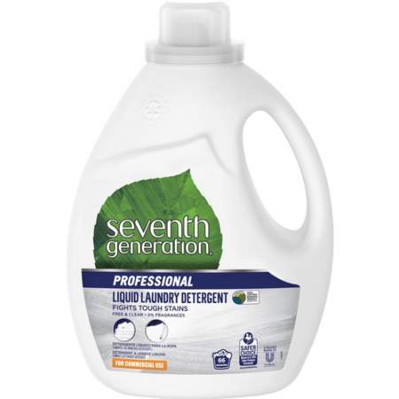 Seventh Generation Professional Laundry Detergent- Free & Clear (44724EA)