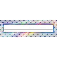 Teacher Created Resources Iridescent Name Plate/Tag Set (32305)