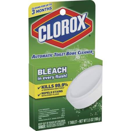 Clorox Ultra Clean Toilet Tablets Bleach (00940CT)