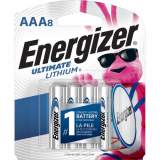 Energizer Ultimate Lithium AAA Batteries (L92SBP8CT)