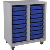 Lorell Pull-out Bins Mobile Storage Tower (71103)