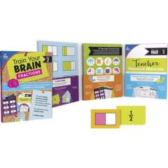 Carson-Dellosa Education Carson-Dellosa Education Train Your Brain Fractions Classroom Kit (149015)