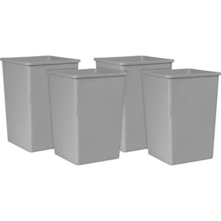 Rubbermaid Commercial Untouchable 35-gallon Container (3958GYCT)
