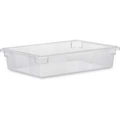 Rubbermaid Commercial 8-1/2 gallon Clear Food Tote Box (3308CLECT)