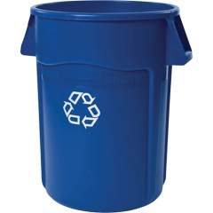 Rubbermaid Commercial Brute 44-gal Recycling Container (264307BLUCT)