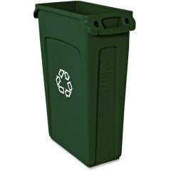 Rubbermaid Commercial Slim Jim Vent Recycle Container (354007GNCT)