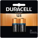 Duracell Lithium Photo Battery (DL123AB2CT)