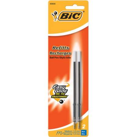 BIC Easy Glide 1.0mm Ball Pen Refills (MRCP2BE)