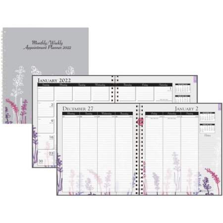 House of Doolittle Wild Flower Weekly/Monthly Planner (28774)