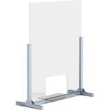 Lorell Removable Shelf Glass Protective Screen (55671)