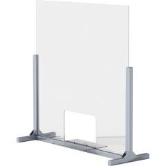 Lorell Removable Shelf Glass Protective Screen (55672)