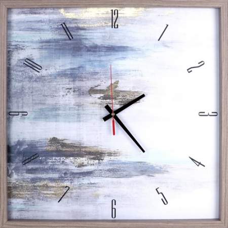 Lorell Abstract Art Clock (01718)