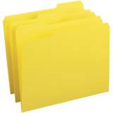 Business Source Reinforced Tab Colored File Folders (03173)