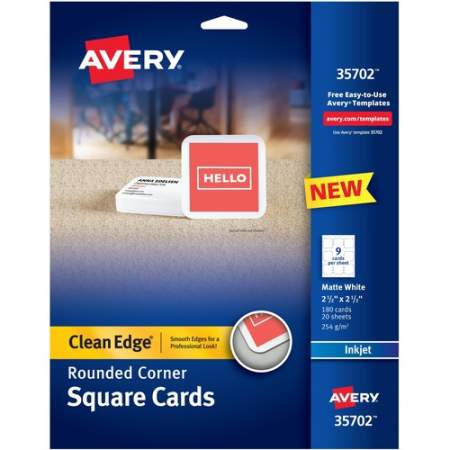 Avery Clean Edge Inkjet Printable