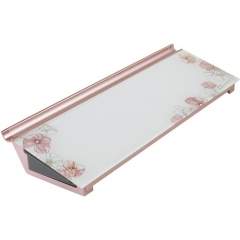 Quartet Floral Design Glass Dry-Erase Desktop Pad (GDP186P)