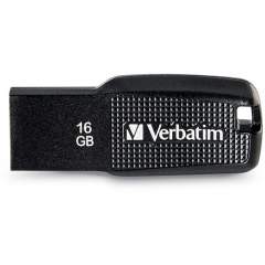 Verbatim 16GB Ergo USB Flash Drive - Black (70875)