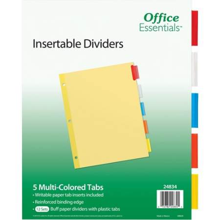 Avery Tab Inserts Buff Dividers (24834)