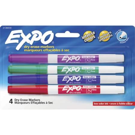 EXPO Low-Odor Dry Erase Fine Tip Markers (2138430)