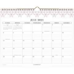 AT-A-GLANCE WorkStyle Pink Academic Wall Calendar (1557P707A)