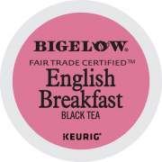 Bigelow English Breakfast Fair Trade Certified Tea - K-Cup (2144)