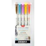 Zebra Pen Mildliner Brush Pen & Marker Set (79305)