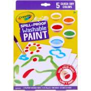Crayola Spill Proof Washable Paint Set (541092)