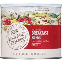 New England Coffee Coffee Coffee New England Coffee Coffee Breakfast Blend Ground Coffee (60060)