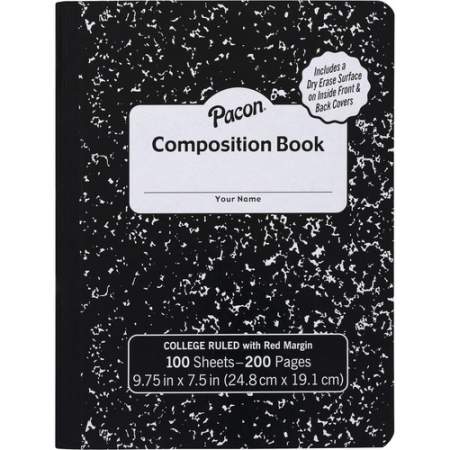 Pacon Marble Hard Cover College Rule Composition Book (PMMK37106DE)