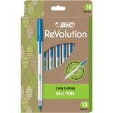 BIC ReVolution Round Stic Ballpoint Pen (GSME10BE)