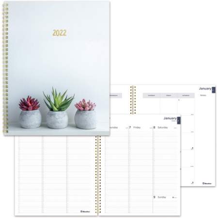 Rediform Succulent Design Weekly/Monthly Planner (C958PT01)