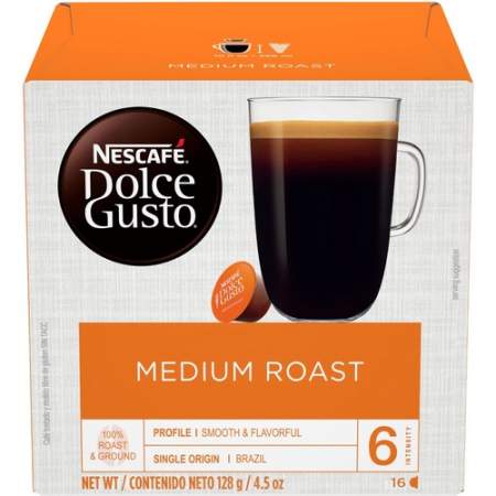 Nescafe Dolce Gusto Medium Roast Coffee Capsules (33912)