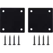 Lorell Mounting Plate for Modular Device - Black (86942)