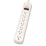 Tripp Lite Protect It! Surge Protector, 7 Outlets, 25 ft Cord, 1080 Joules, Light Gray (TLP725)