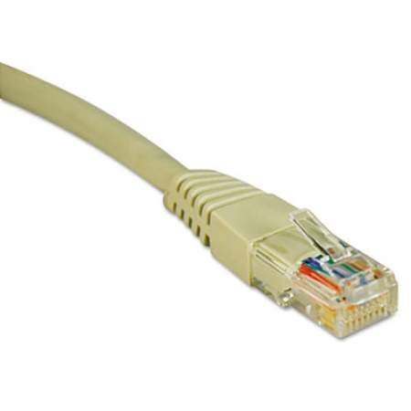Tripp Lite Cat5e 350MHz Molded Patch Cable, RJ45 (M/M), 25 ft., Gray (N002025GY)