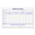 TOPS Weekly Time Sheets, 5.5 x 8.5, 1/Page, 50 Forms/Pad, 2 Pads/Pack (30071)