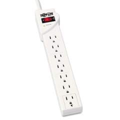Tripp Lite Protect It! Surge Protector, 7 Outlets, 6 ft Cord, 1080 Joules, Light Gray (STRIKER)