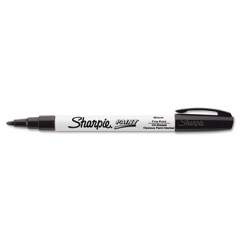 Sharpie Permanent Paint Marker, Fine Bullet Tip, Black (35534)